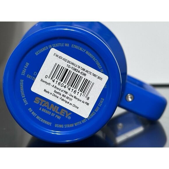 Stanley Quencher H2.0 FlowState 40oz Tumbler,‎ ARCTIC TWIST - Picture 5 of 6